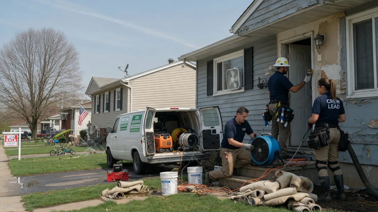 Flood Cleanup in Saint Francis, WI near me